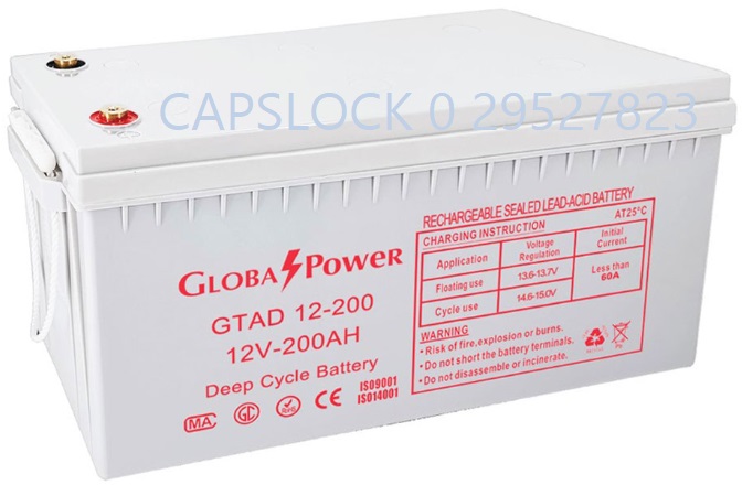 Global power battery 12V200Ah