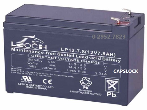 Leoch battery 12V7.8Ah