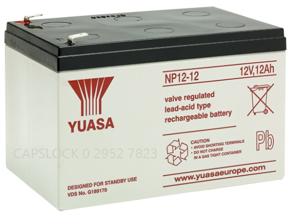 YUASA battery 12V12Ah