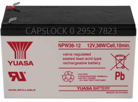 YUASA battery 12V36W