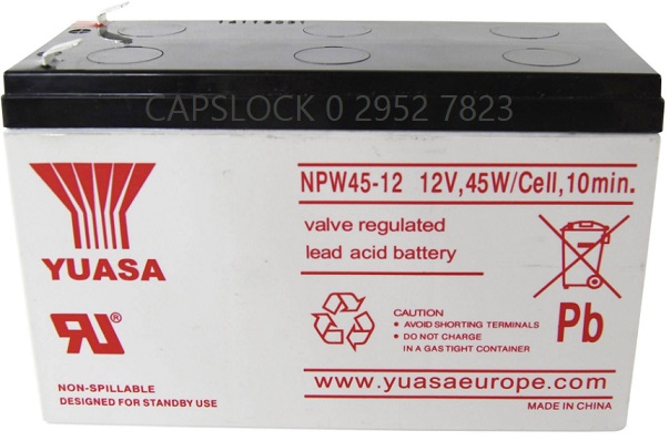 YUASA battery 12V45W