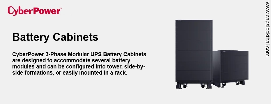 cyberpower 3 phase modular ups system